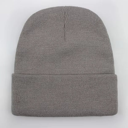 Unisex Beanie | Warm Wool Blend Cuffed Knitted Hat for Autumn Winter Outdoor Wear | Steven & Levon