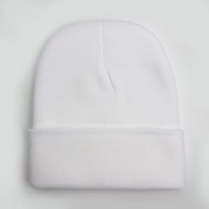 Unisex Beanie | Warm Wool Blend Cuffed Knitted Hat for Autumn Winter Outdoor Wear | Steven & Levon