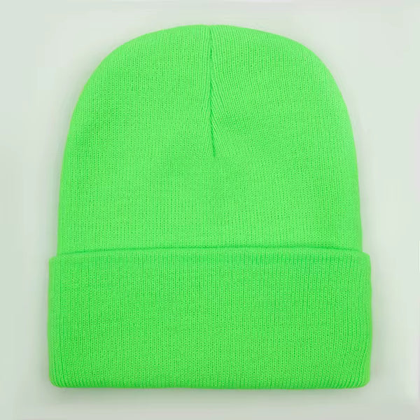 Unisex Beanie | Warm Wool Blend Cuffed Knitted Hat for Autumn Winter Outdoor Wear | Steven & Levon