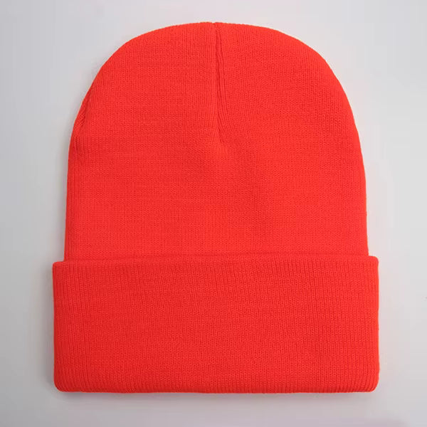 Unisex Beanie | Warm Wool Blend Cuffed Knitted Hat for Autumn Winter Outdoor Wear | Steven & Levon