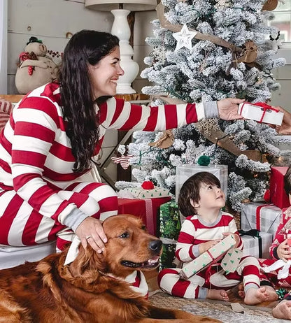 Striped Matching Sleepwear | Family Christmas Pajama Set for Adults & Kids | Steven & Levon