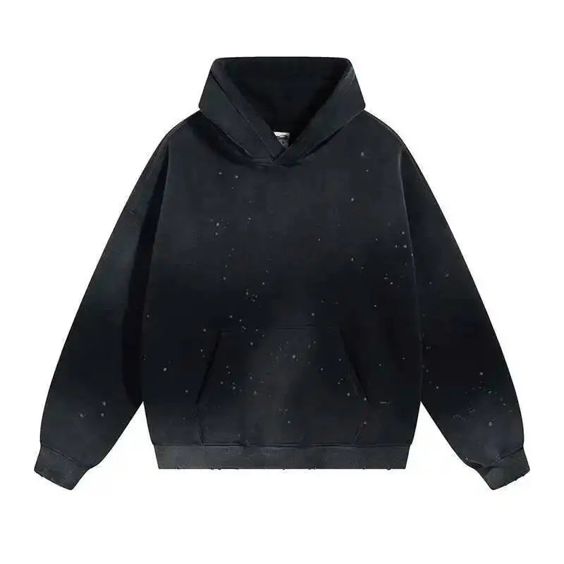Washed Hoodie and Sweatpants | Elastic Waist Pocket Two Piece Set | Steven & Levon