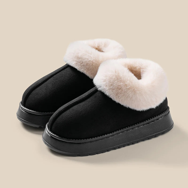 Men's Slip-On Slippers | High Top | Thick EVA Sole Winter House Shoes | Steven & Levon