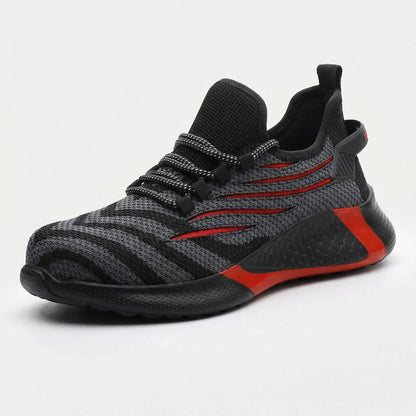 Safetrek - Reinforced Toe Safety Work Sneaker  On-Site Foot Protection