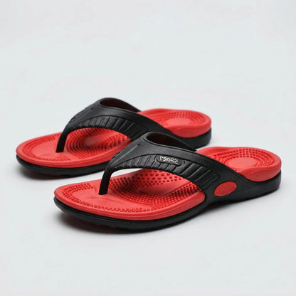 Sandrift - Breathable Massage Sole Flip Flop  Beach Day Footwear
