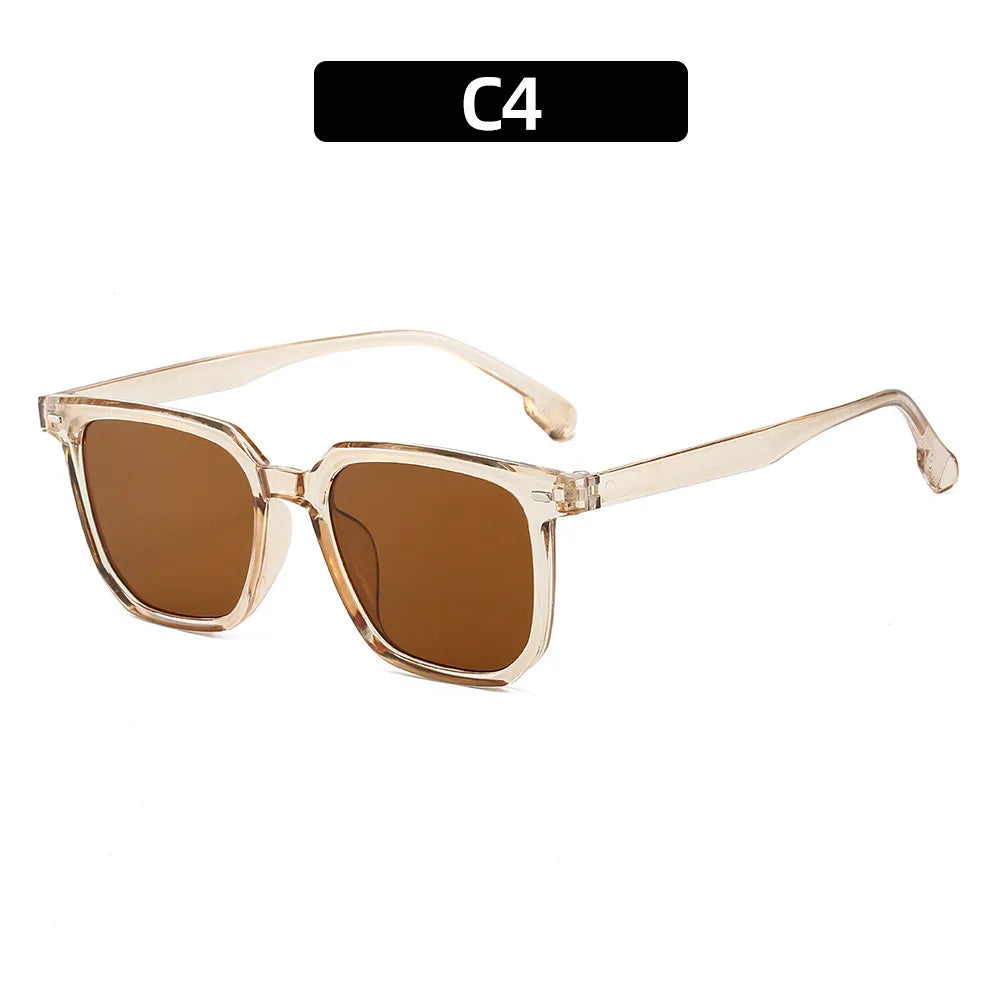Classic Square Sunglasses | Unisex | UV400 Polarized Style Eyewear | Lightweight Retro Frame | Steven & Levon