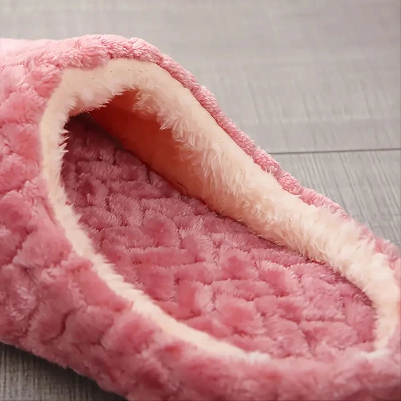 Unisex Indoor Slippers | Plush Lining | Lightweight EVA Sole | Flat Heel | Steven & Levon