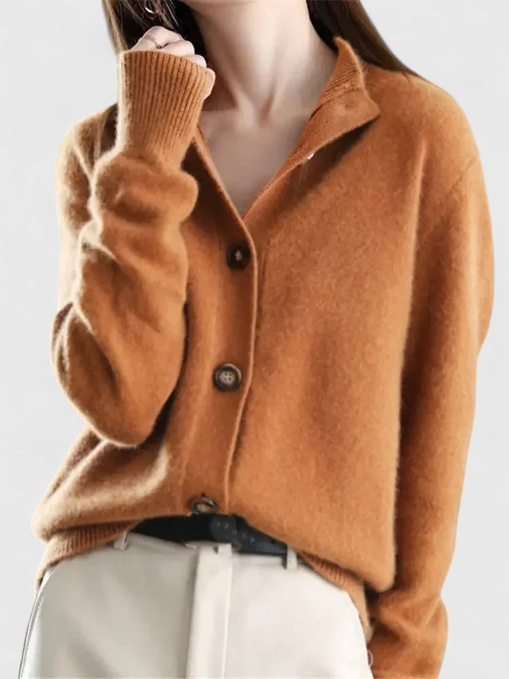 Chic Knit Cardigan | Women | Button Front | Soft Knit | Versatile Everyday Style | Steven & Levon