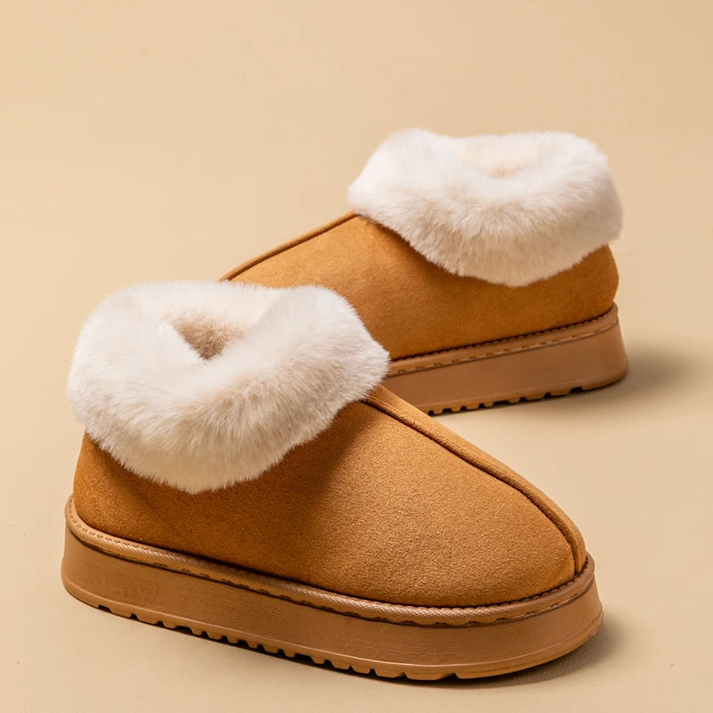 Men's Slip-On Slippers | High Top | Thick EVA Sole Winter House Shoes | Steven & Levon