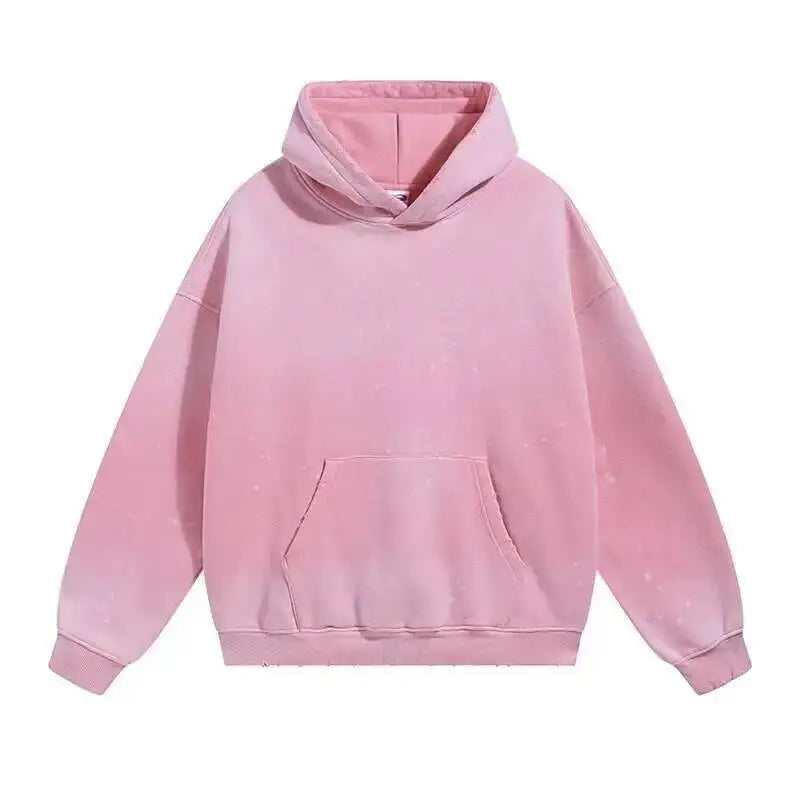 Washed Hoodie and Sweatpants | Elastic Waist Pocket Two Piece Set | Steven & Levon
