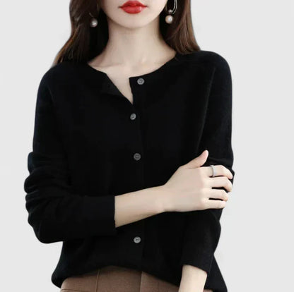 Cozy Knit Cardigan | Women | Button Front | Soft Knit | Relaxed Everyday Layering | Steven & Levon