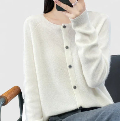 Cozy Knit Cardigan | Women | Button Front | Soft Knit | Relaxed Everyday Layering | Steven & Levon