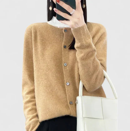 Cozy Knit Cardigan | Women | Button Front | Soft Knit | Relaxed Everyday Layering | Steven & Levon