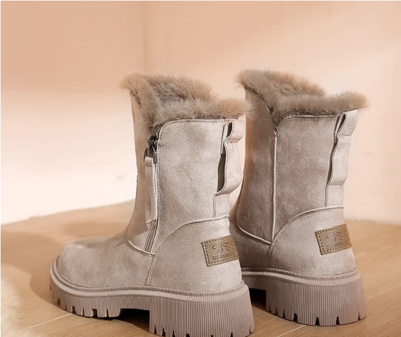 Winter Mid Calf Boots for Women | Warm Lined | Non-Slip Sole | Cold Weather Comfort | Steven & Levon