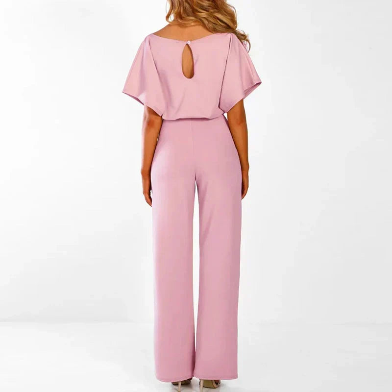 Elegant Slim Waist Jumpsuit | Women | Tailored Fit | Stylish Formal & Casual Wear | Steven & Levon