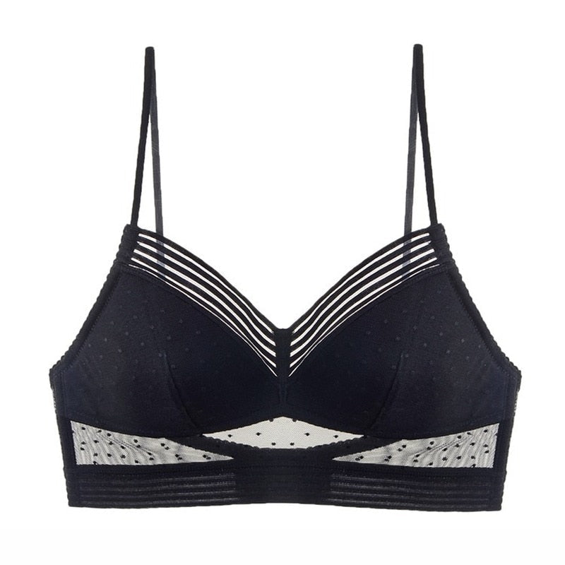 Low Back Lace Bra | Women's Seamless Wireless Bra | Backless Design | Everyday Comfort | Steven & Levon