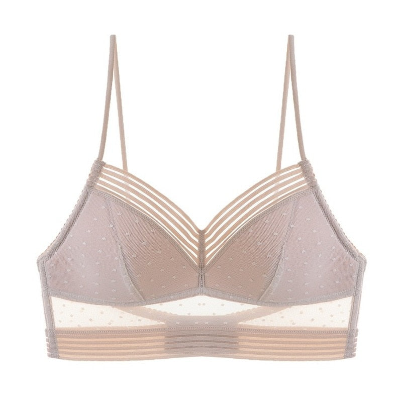 Low Back Lace Bra | Women's Seamless Wireless Bra | Backless Design | Everyday Comfort | Steven & Levon
