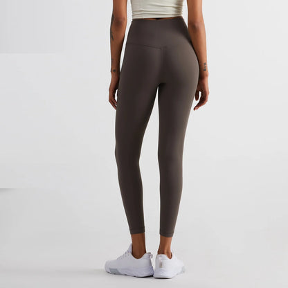 Women's High Waisted Yoga Leggings | Seamless Knit | Back Waist Pocket | Steven & Levon
