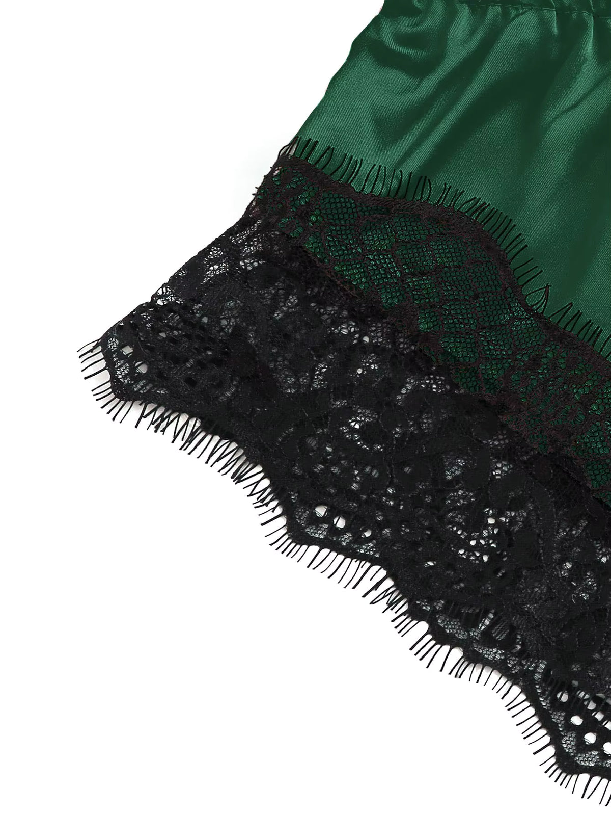 Satin Pajama Set | Women's Lace Cami & Shorts | Lightweight Summer Sleepwear | Steven & Levon