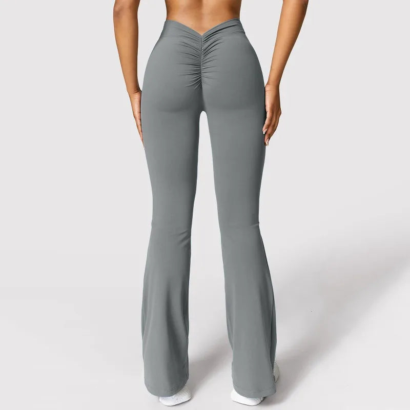 Women's High Waisted Gym Leggings | Push Up Lift Fit | Ankle Length Stretchy Design | Steven & Levon