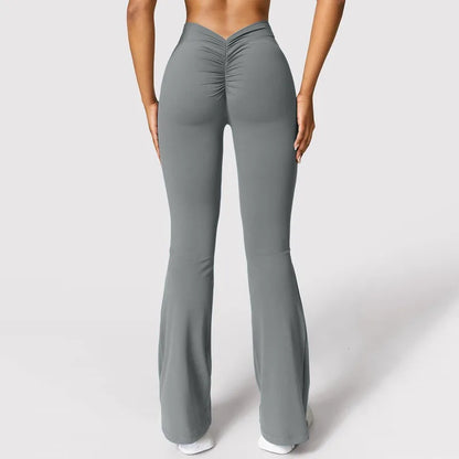 Women's High Waisted Gym Leggings | Push Up Lift Fit | Ankle Length Stretchy Design | Steven & Levon