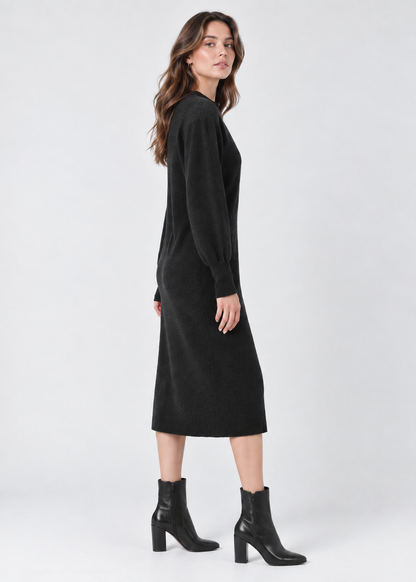 Women's Knitted Jumper Dress |  Wool Long Sleeve Winter | Steven & Levon