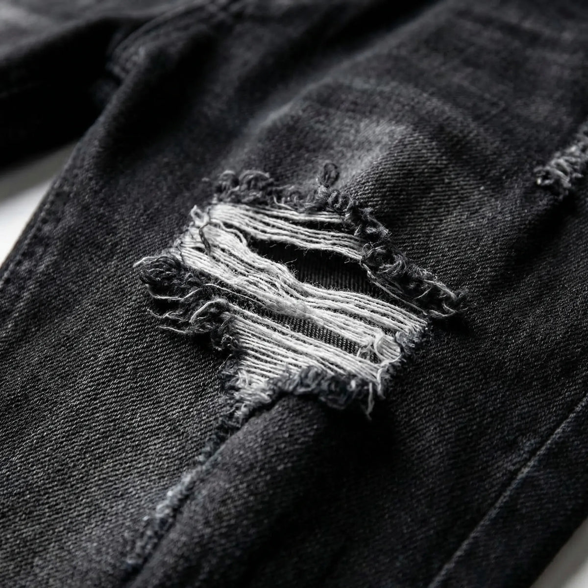 Skredge - Slim Fit Ripped Skinny Jeans  Everyday Casual Wear