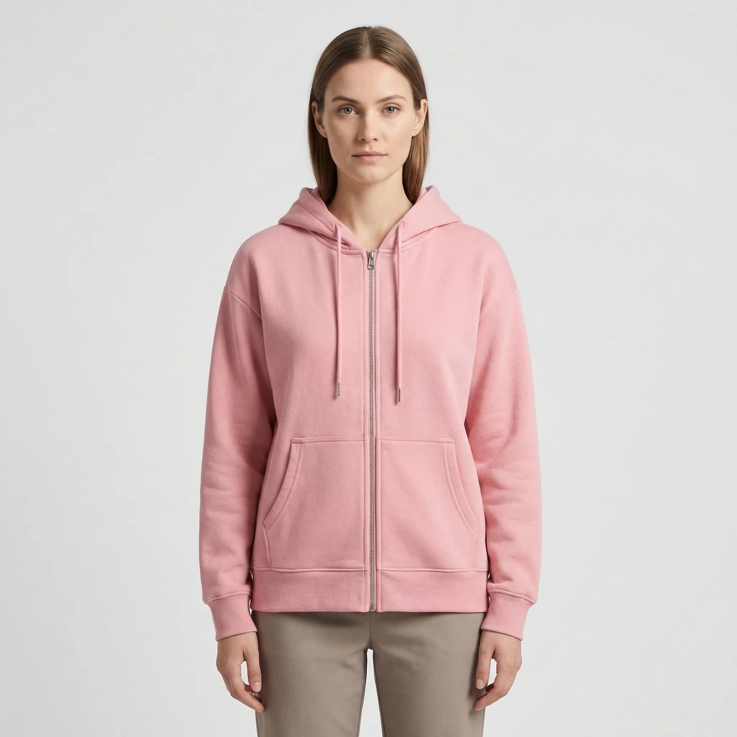 Skullgrafx - Zip-Up Graphic Print Hoodie  Street Style Layering