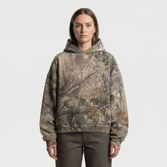 Skullgrafx - Zip-Up Graphic Print Hoodie  Street Style Layering
