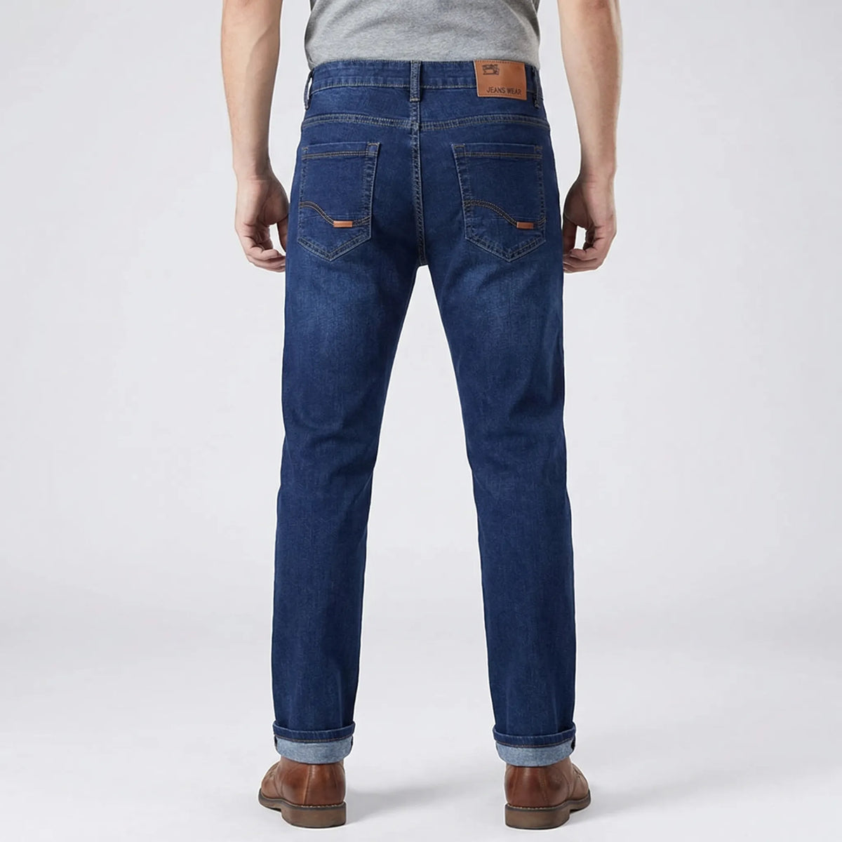 Slendrix - Slim Fit Stretch Denim Trousers  Everyday Smart-Casual Wear