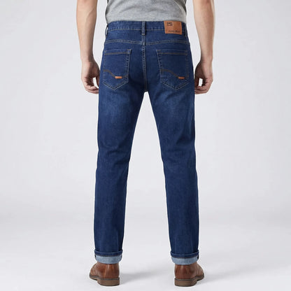 Slendrix - Slim Fit Stretch Denim Trousers  Everyday Smart-Casual Wear