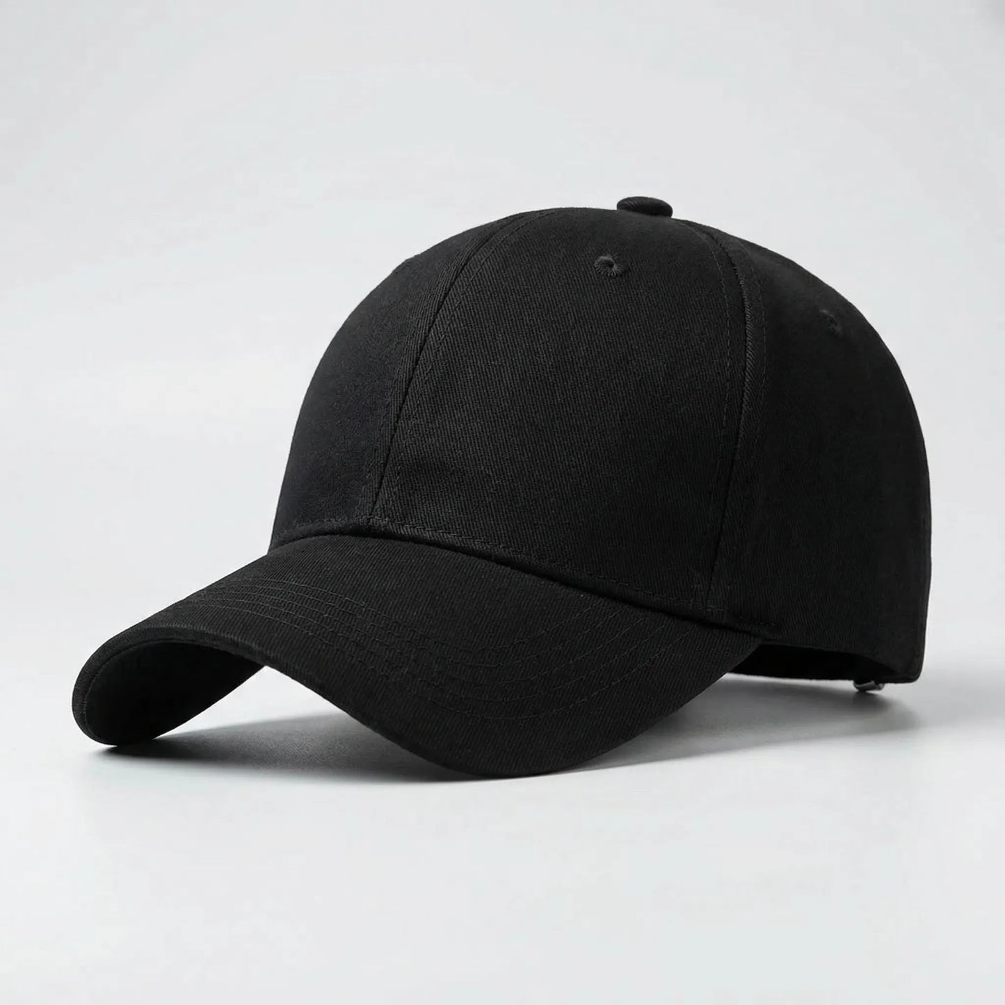 Snapvelo - Adjustable Black Casual Baseball Cap  Everyday Casual Wear