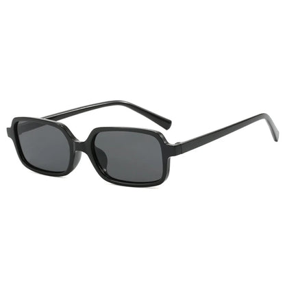 Small Rectangle Sunglasses | Women | UV400 Vintage Eyewear | Slim Retro Frame | Designer Fashion Shades | Steven & Levon