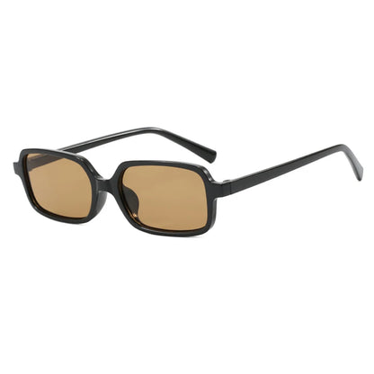 Small Rectangle Sunglasses | Women | UV400 Vintage Eyewear | Slim Retro Frame | Designer Fashion Shades | Steven & Levon