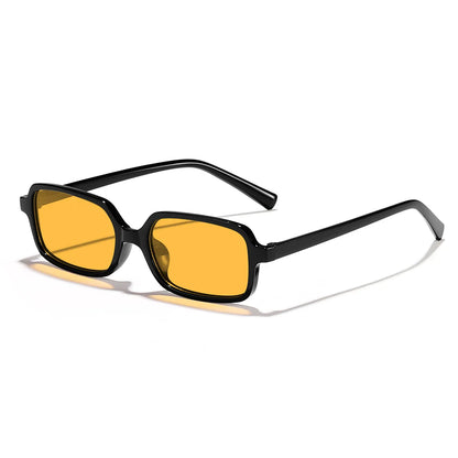 Small Rectangle Sunglasses | Women | UV400 Vintage Eyewear | Slim Retro Frame | Designer Fashion Shades | Steven & Levon