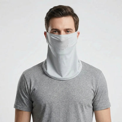 Solvara - UV-Blocking Face And Neck Wrap  Outdoor Sun Shielding