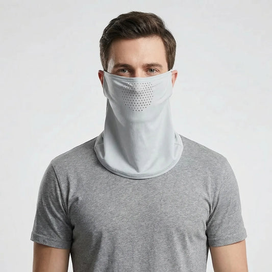 Solvara - UV-Blocking Face And Neck Wrap  Outdoor Sun Shielding