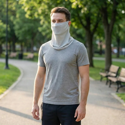 Solvara - UV-Blocking Face And Neck Wrap  Outdoor Sun Shielding