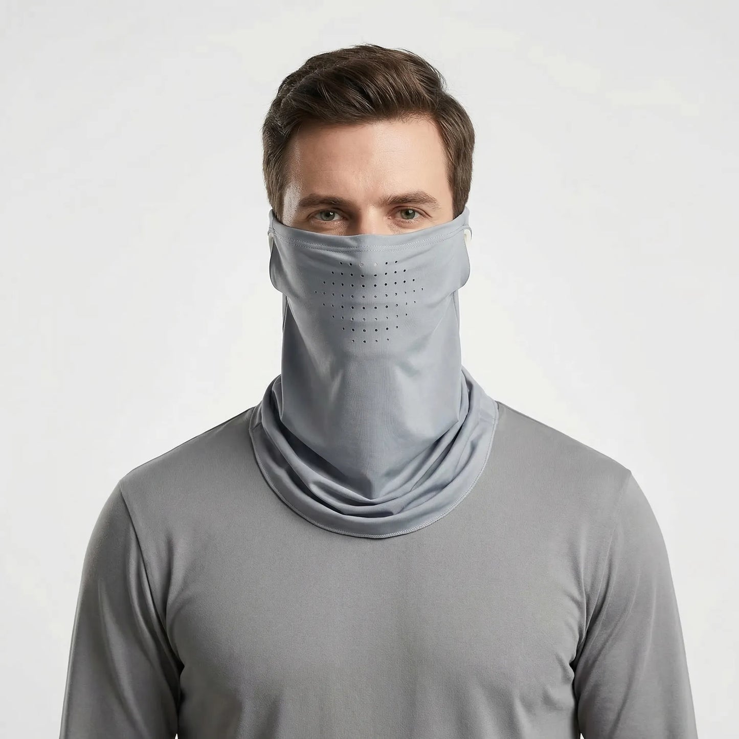 Solvara - UV-Blocking Face And Neck Wrap  Outdoor Sun Shielding