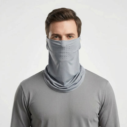 Solvara - UV-Blocking Face And Neck Wrap  Outdoor Sun Shielding