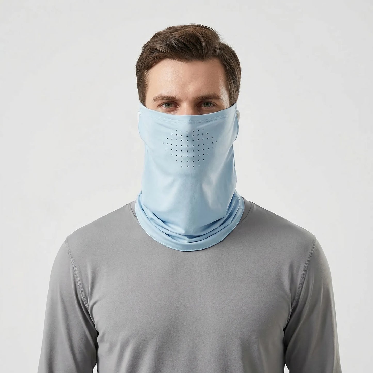 Solvara - UV-Blocking Face And Neck Wrap  Outdoor Sun Shielding