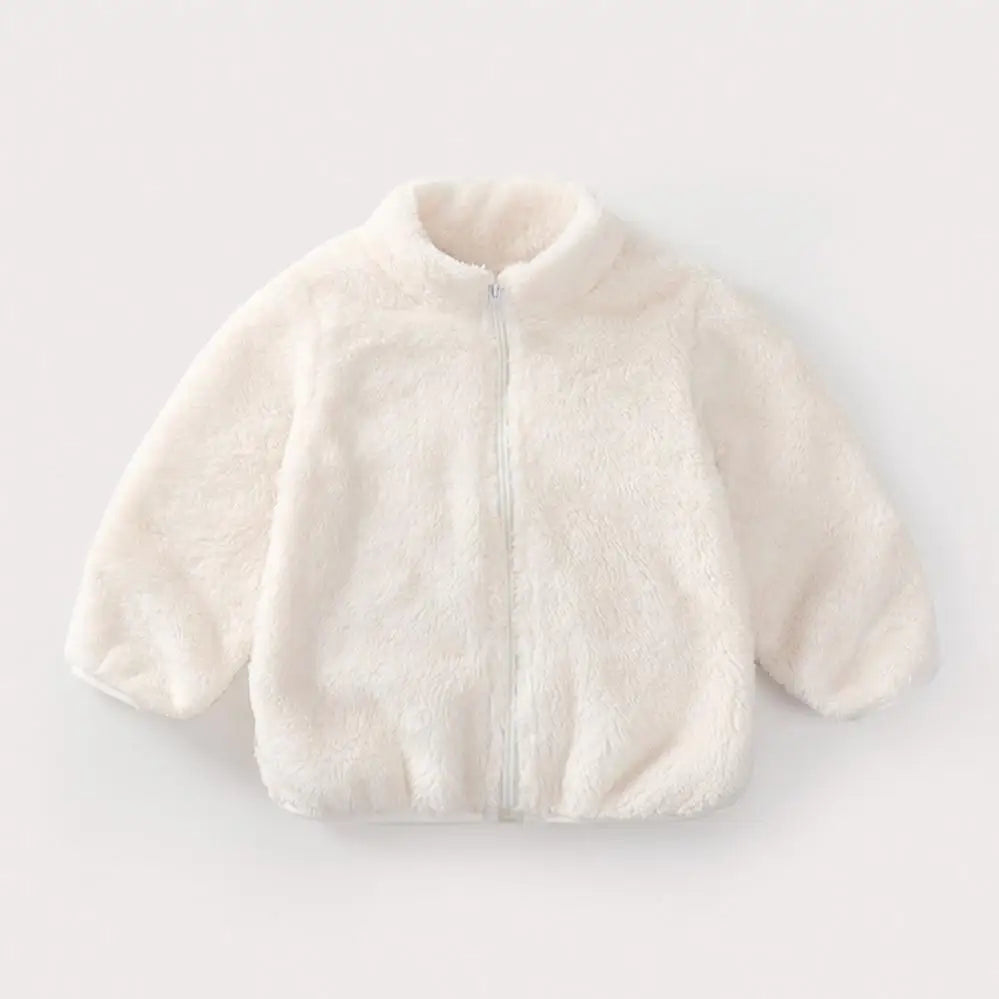 Kids Teddy Fleece Jacket | Boys & Girls | Zip Up | Plush Winter Coat | Soft Sherpa Outerwear | Steven & Levon
