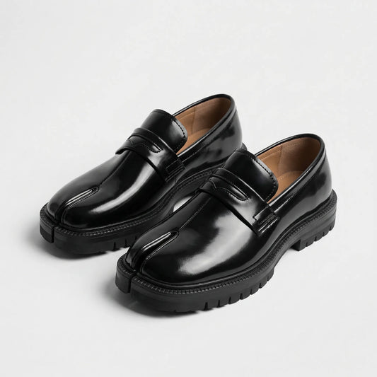Splitova - Split Toe Thick Sole Loafer  Casual Everyday Wear
