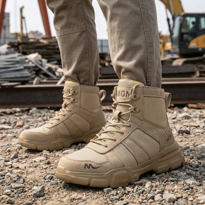 Steelgrip - High-Top Tactical Safety Work Boot  On-Site Foot Protection