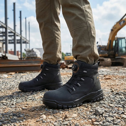 Steelvark - High-Ankle Waterproof Safety Work Boot  Heavy-Duty Worksite Protection