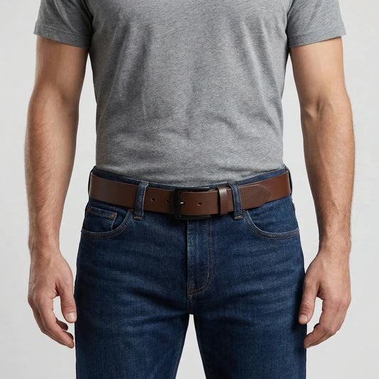 Struxe - Pin Buckle Waist Belt Unisex Everyday Wear  Styling Jeans Outfits