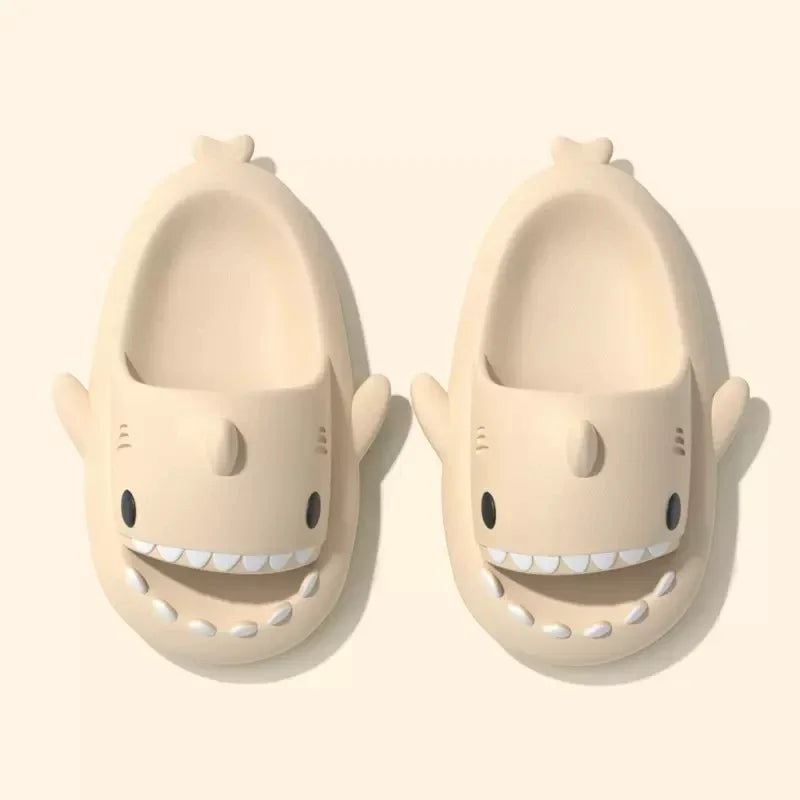 Shark Slides | Unisex EVA Cloud Slippers | Thick Cushioned Anti-Slip Shower Sandals for Indoor & Outdoor | Steven & Levon