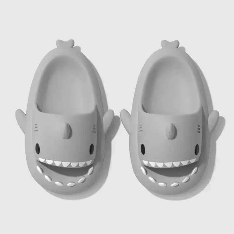 Shark Slides | Unisex EVA Cloud Slippers | Thick Cushioned Anti-Slip Shower Sandals for Indoor & Outdoor | Steven & Levon