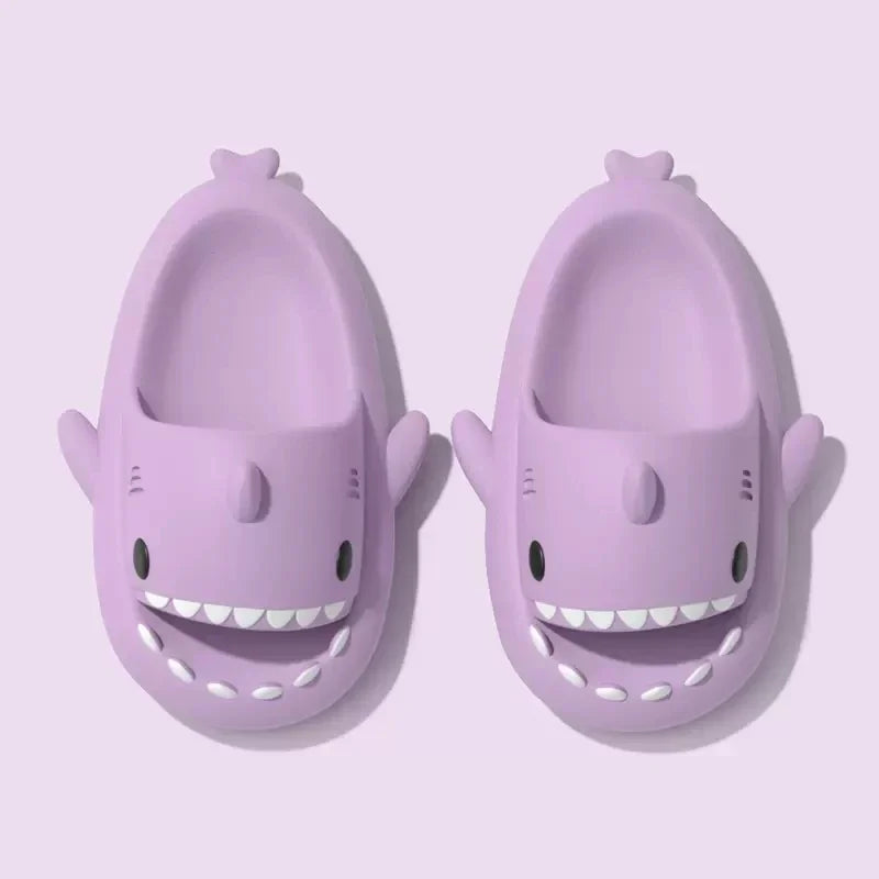Shark Slides | Unisex EVA Cloud Slippers | Thick Cushioned Anti-Slip Shower Sandals for Indoor & Outdoor | Steven & Levon