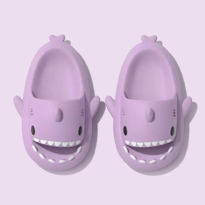 Shark Slides | Unisex EVA Cloud Slippers | Thick Cushioned Anti-Slip Shower Sandals for Indoor & Outdoor | Steven & Levon